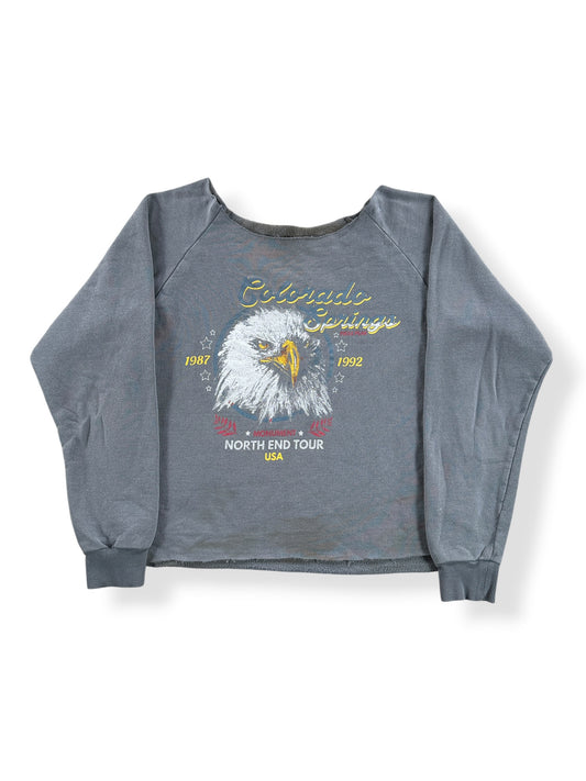 Front of Vintage 1992 Colorado Springs Pikes Peak Crewneck SZ S