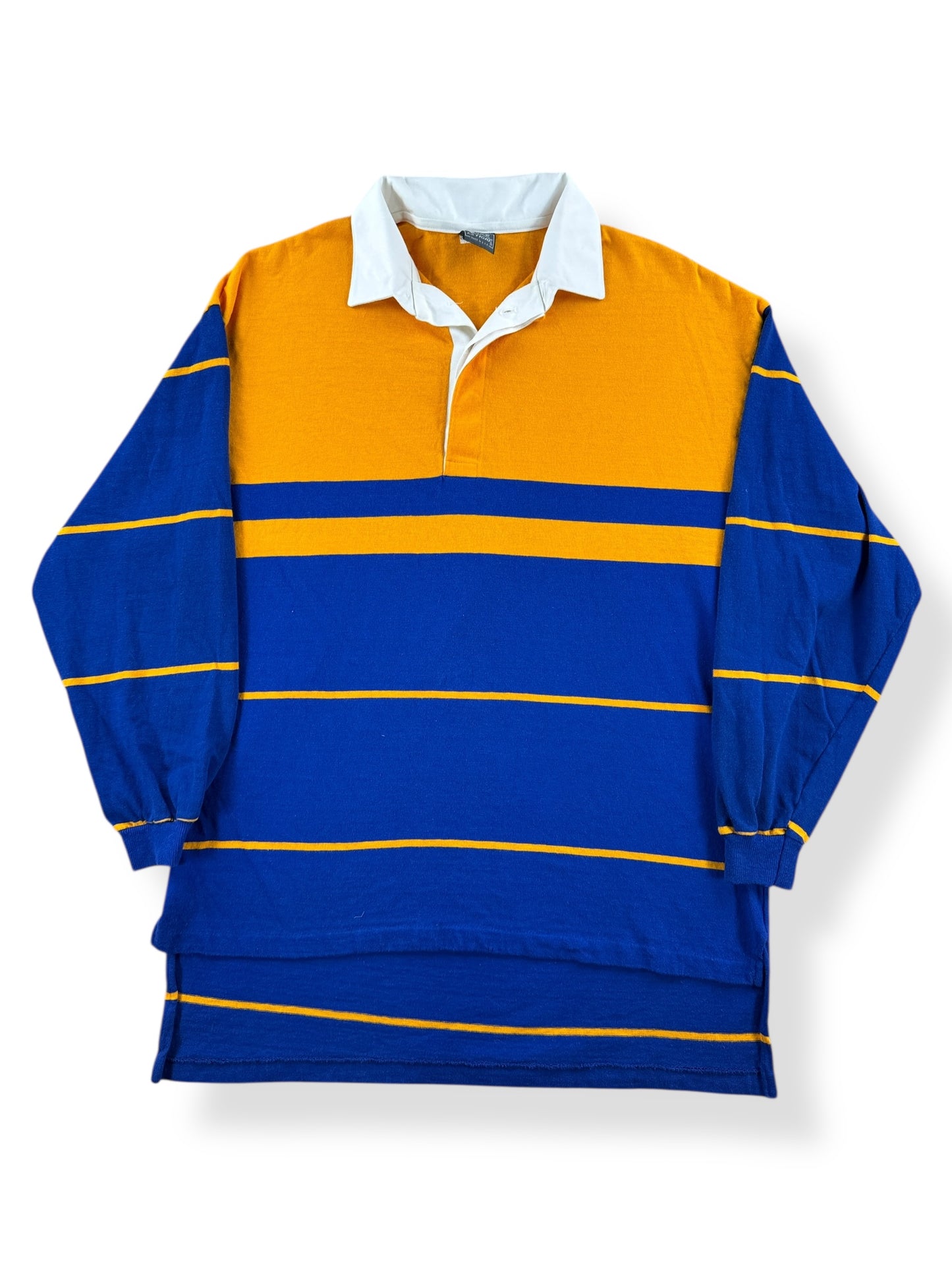 Front of Vintage Le Tigre Long Sleeve Rugby Shirt SZ M