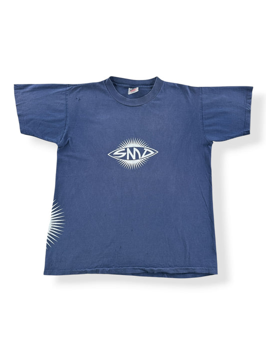 Front of Vintage Oneita Santa Monica Airlines Santa Cruz Skate Tee SZ XL