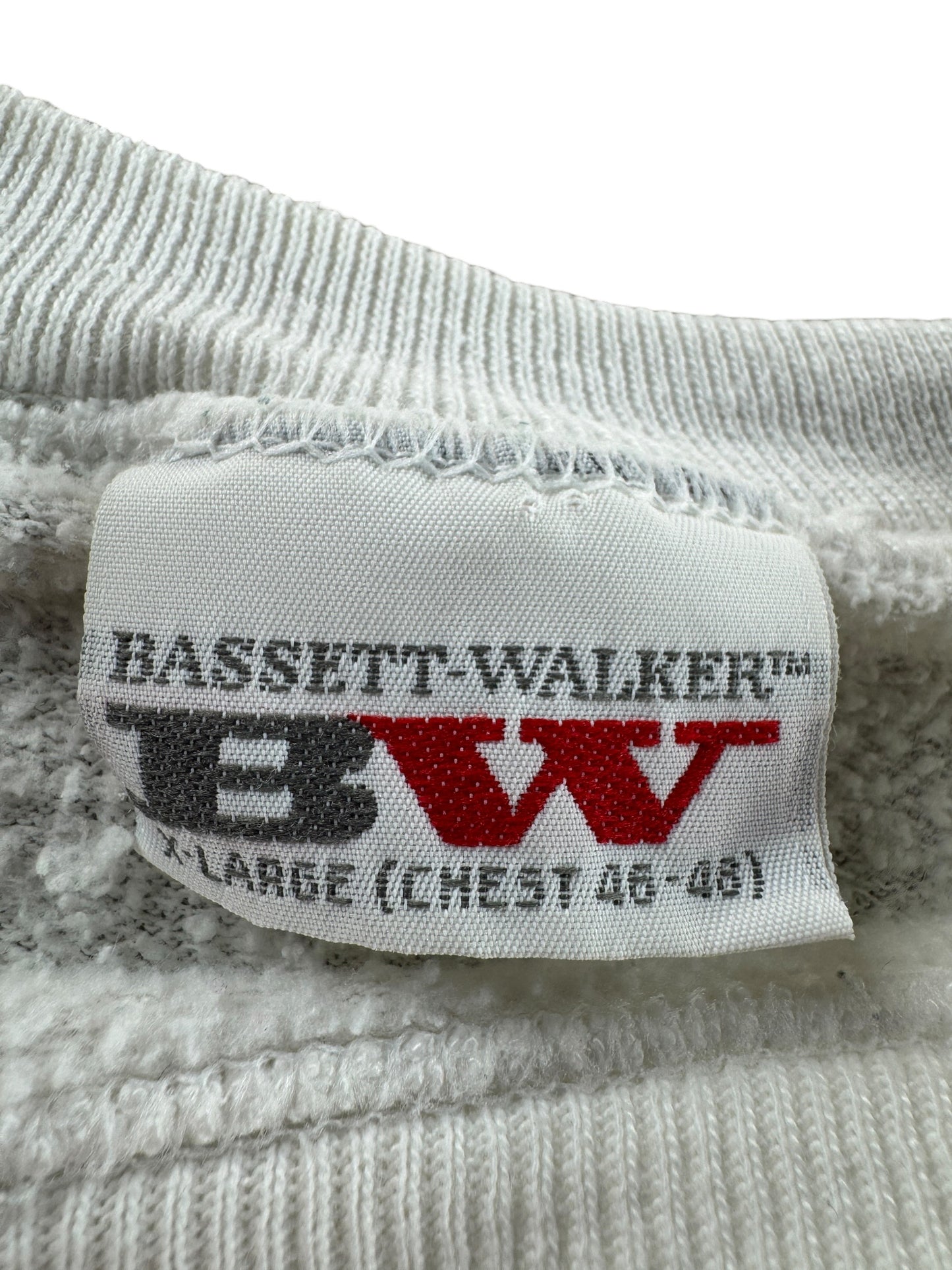 Label on Vintage Blue Heaven Crewneck SZ XL (Fits L)