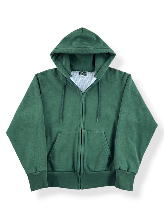 Front of Vintage Camber Waffle Lined Zip Up Hoodie SZ M