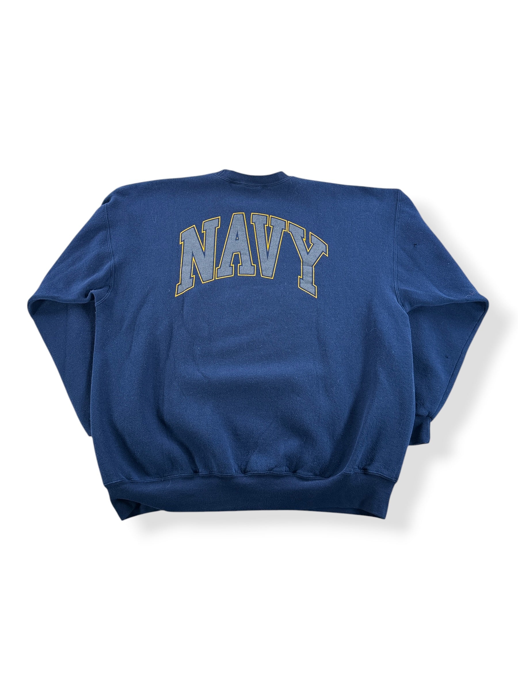 Back of Vintage US Navy Crewneck SZ XL