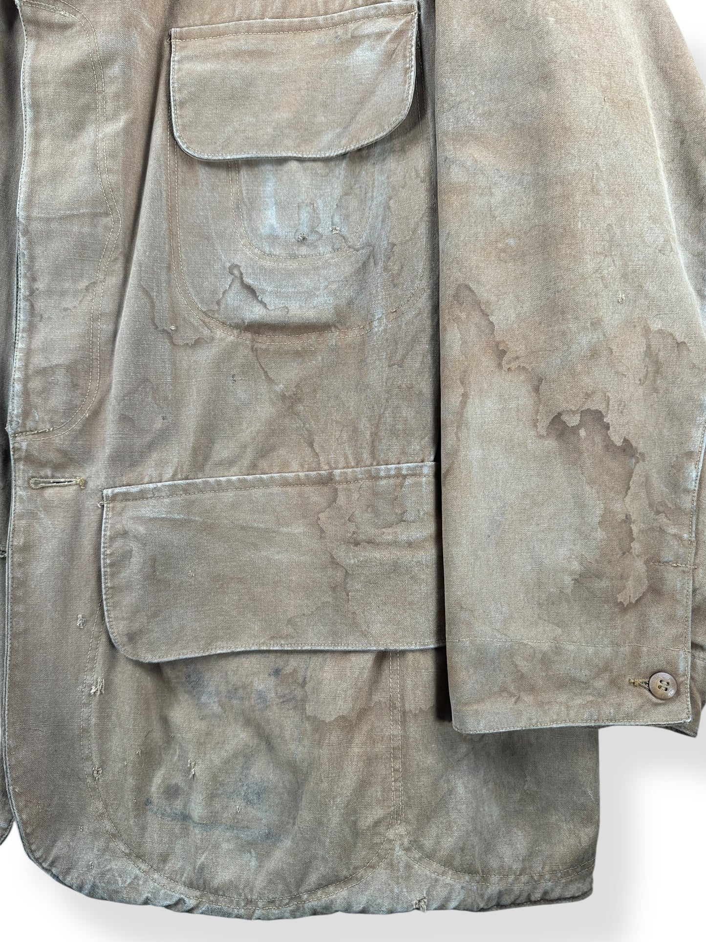 Stains on Vintage 20s Era Pakbak Hunting Jacket SZ 50
