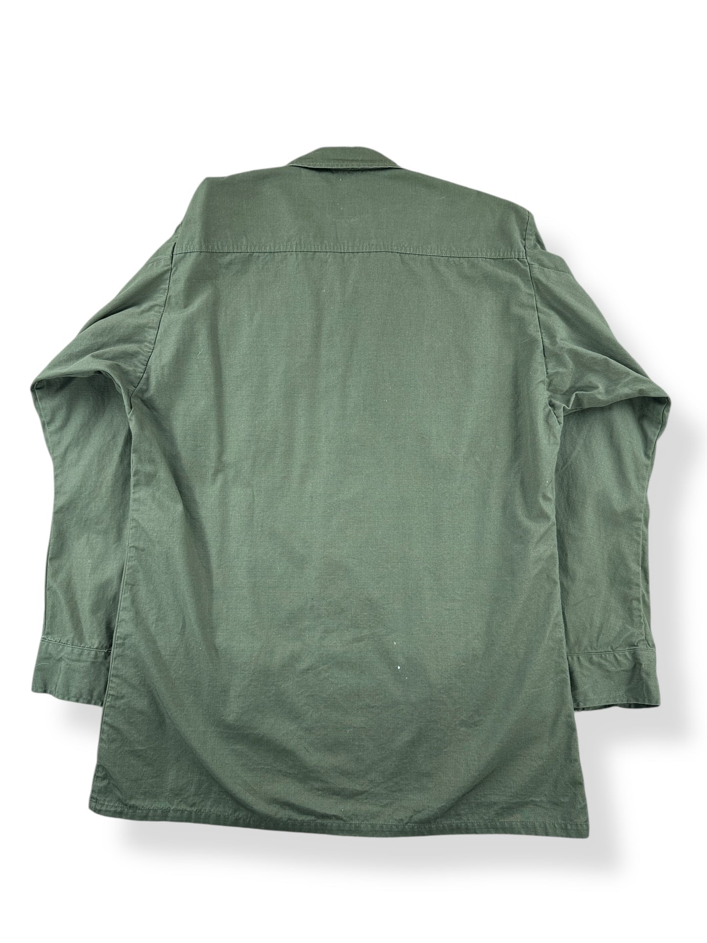 Back of Vintage Vietnam Era Jungle Jacket SZ M