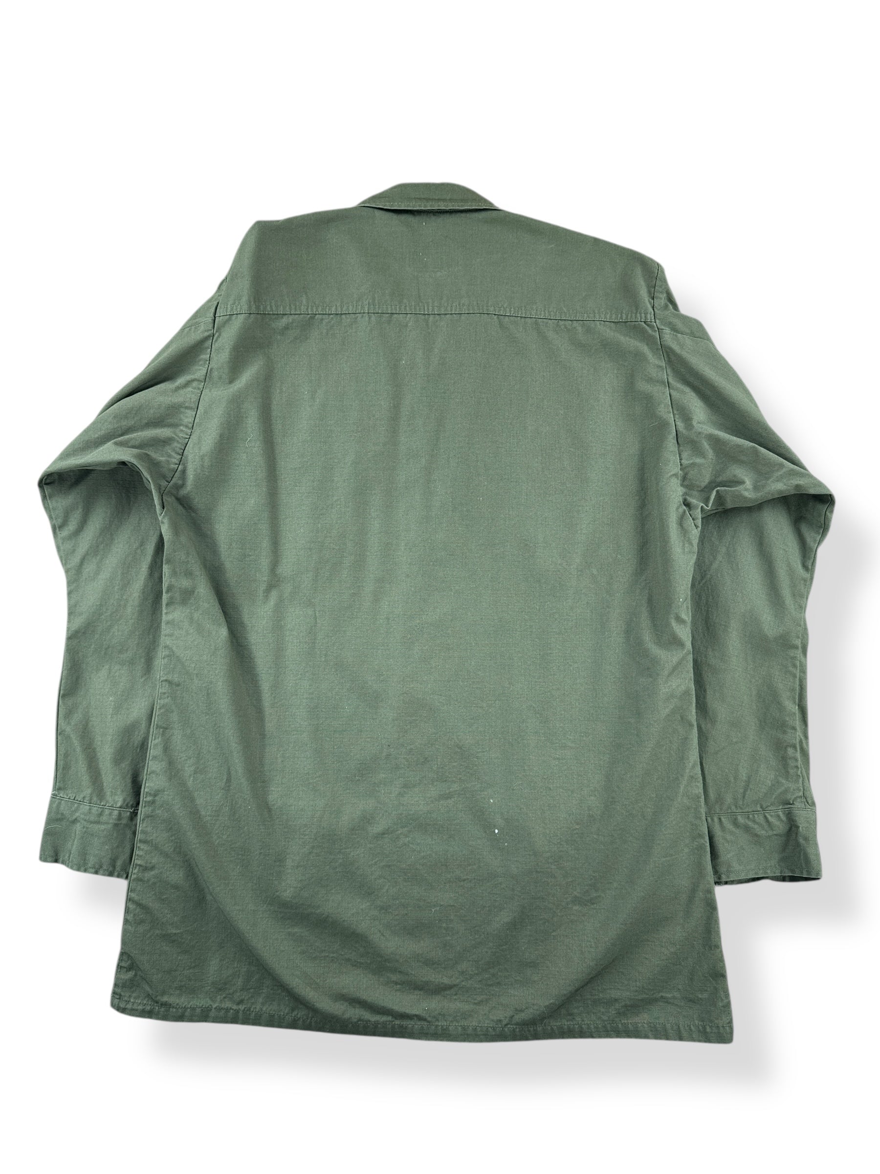 Back of Vintage Vietnam Era Jungle Jacket SZ M