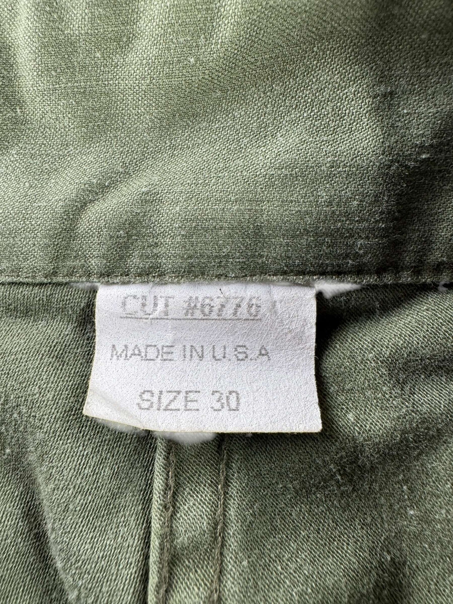 Tag on Repro Patch Pocket OG107 Style Trousers W30 (Fits W32)