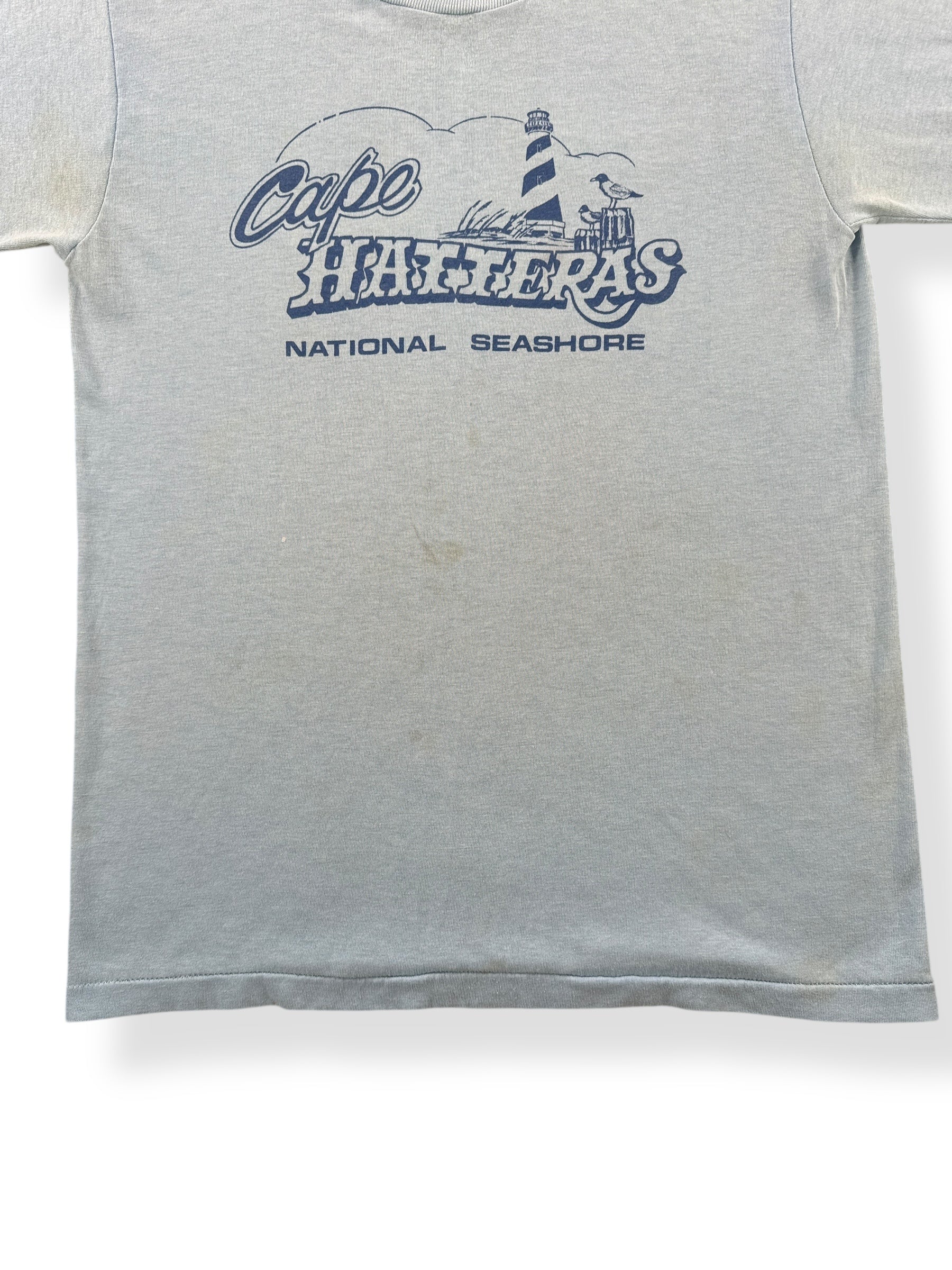 Stains on Vintage Cape Hatteras Tourist Tee SZ S
