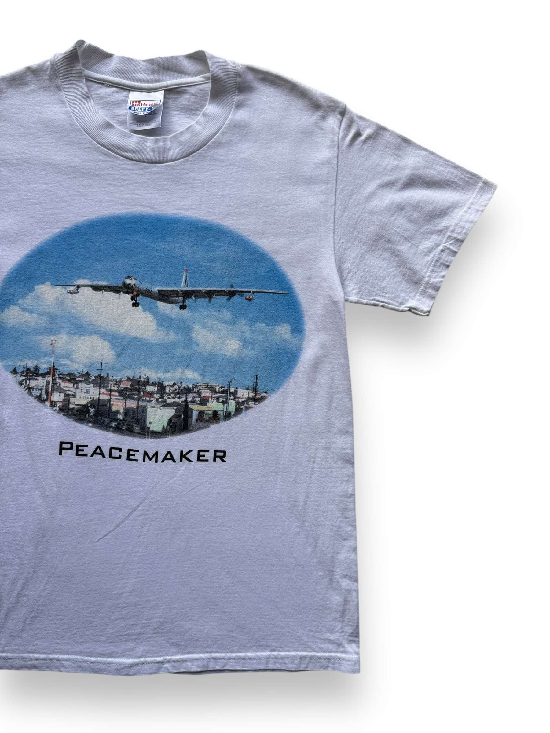 front left of Vintage Peacemaker Tee SZ S