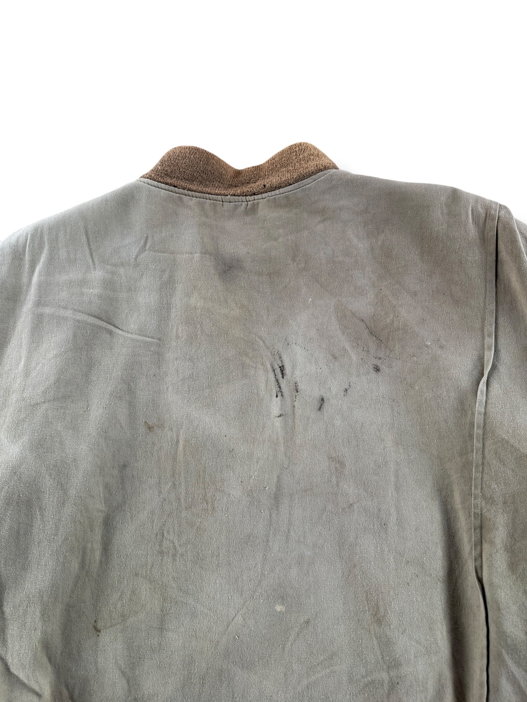 Stains on Vintage Repro Tanker Jacket SZ 44
