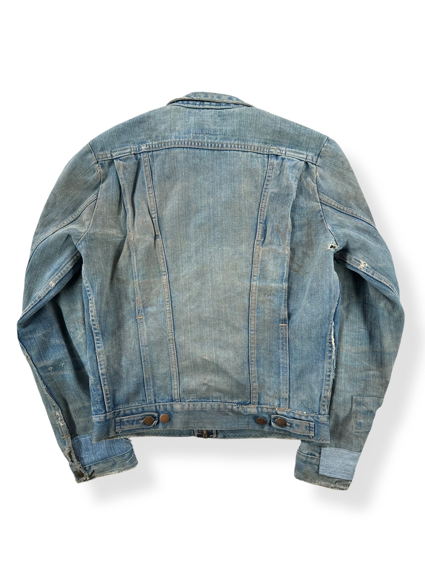 Back of Vintage Wrangler 24MJZ Jacket SZ 40