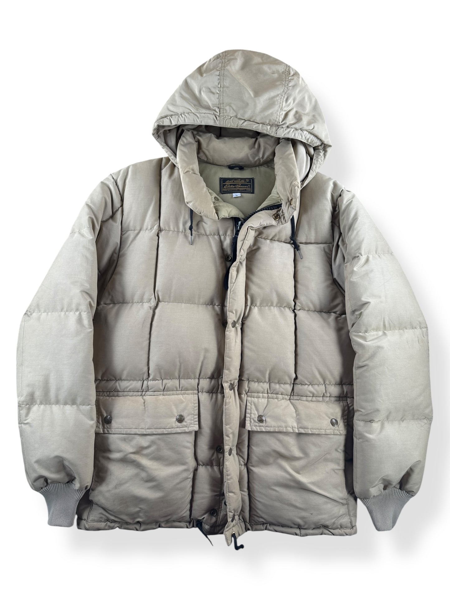Front of Vintage Eddie Bauer Down Jacket SZ L