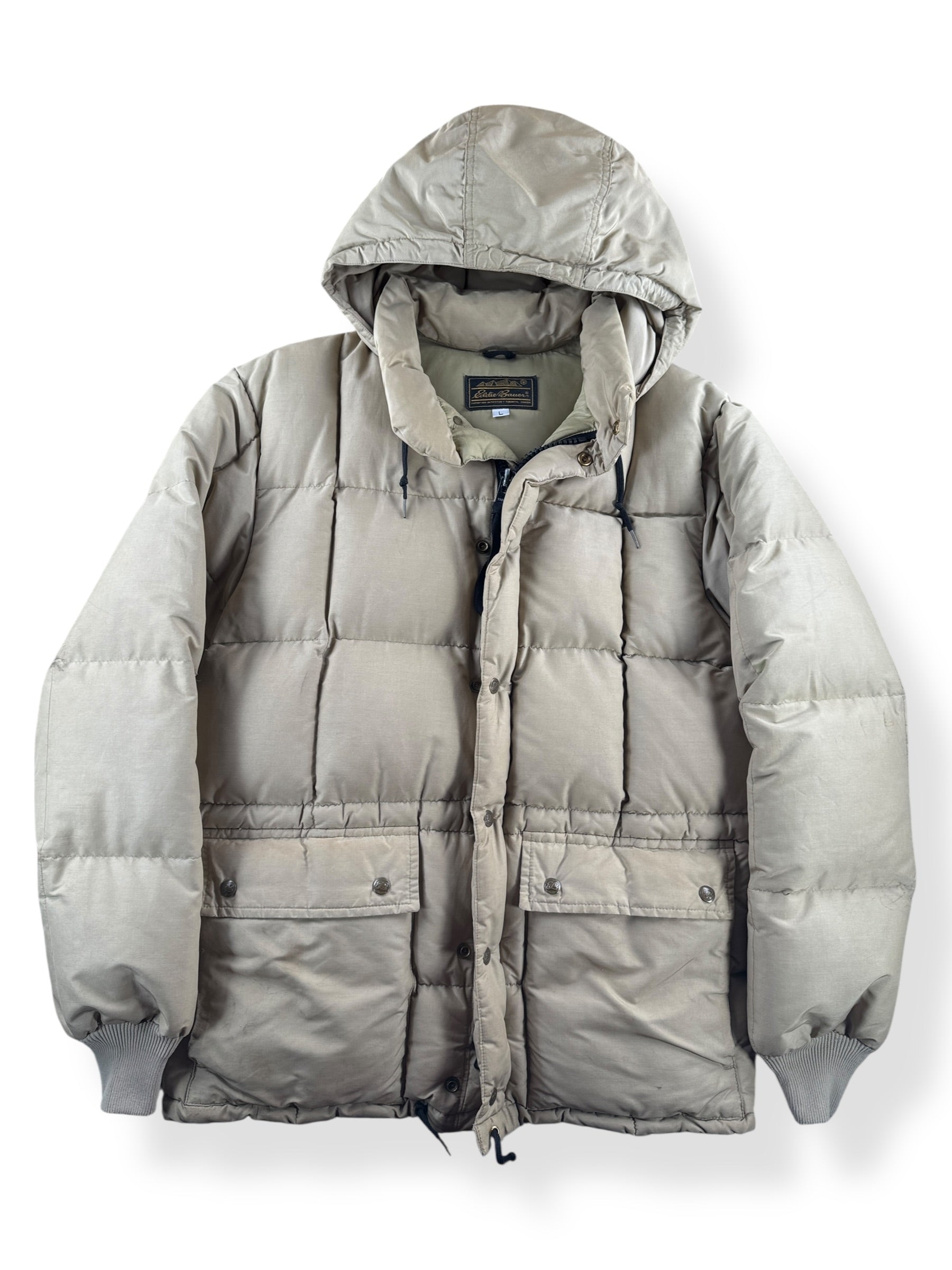Front of Vintage Eddie Bauer Down Jacket SZ L