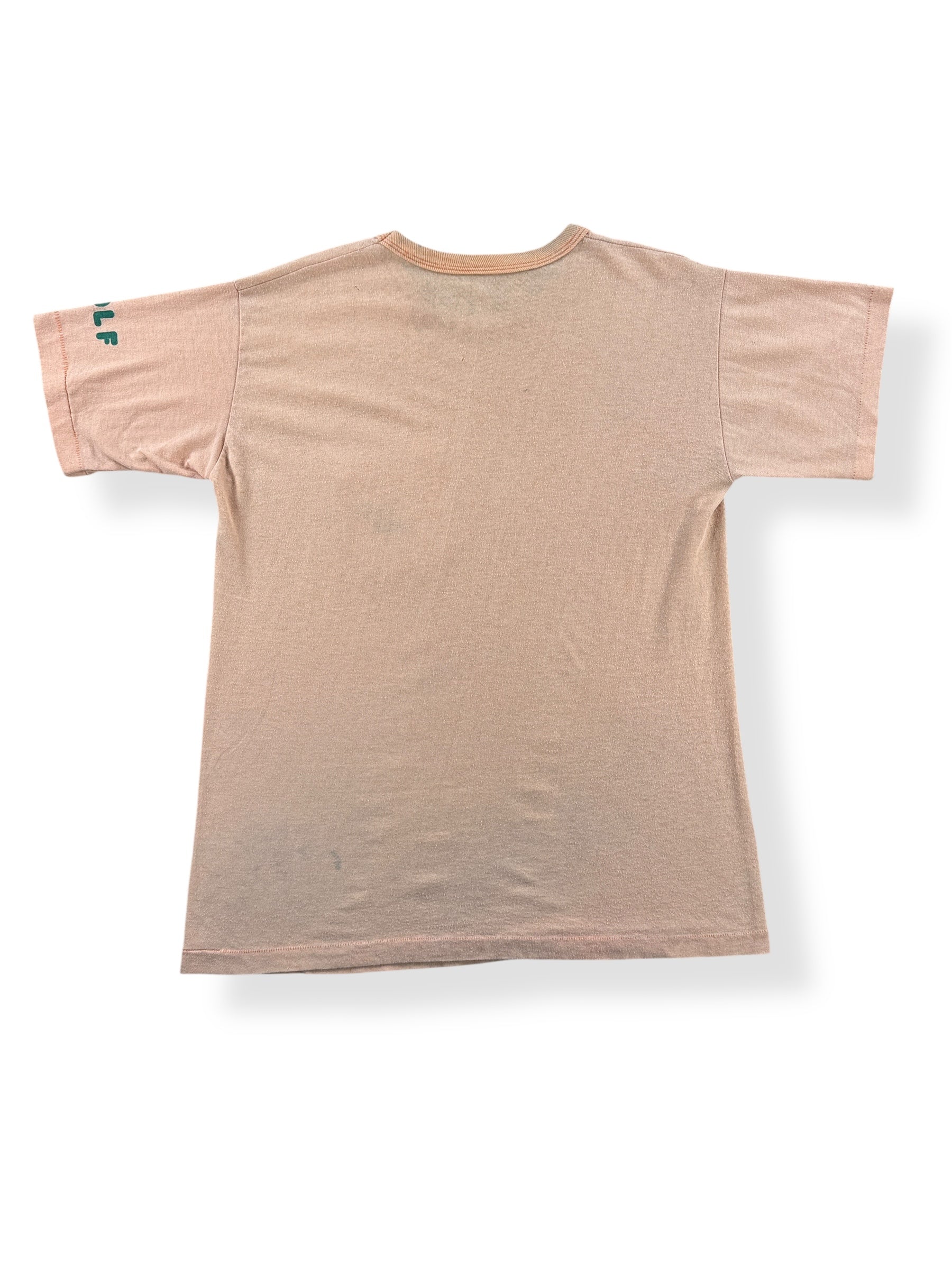 Back of Vintage Golf Pocket Tee SZ M