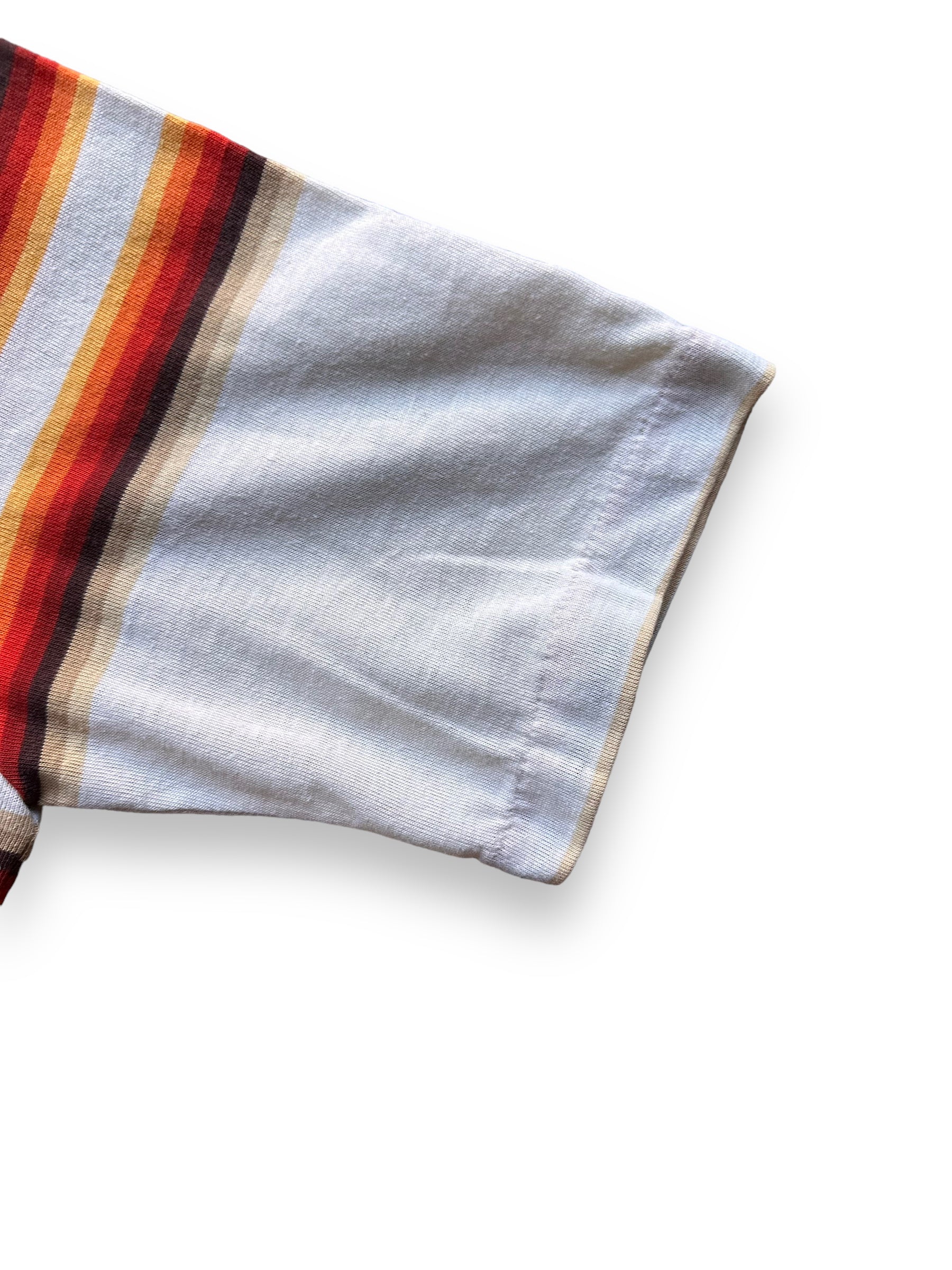 Left Sleeve View of Vintage Jantzen Striped Shirt SZ M | Vintage Striped Shirt Seattle | Barn Owl Vintage Seattle