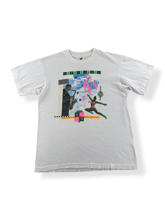 Front of Vintage Bumbershoot '89 Tee SZ L