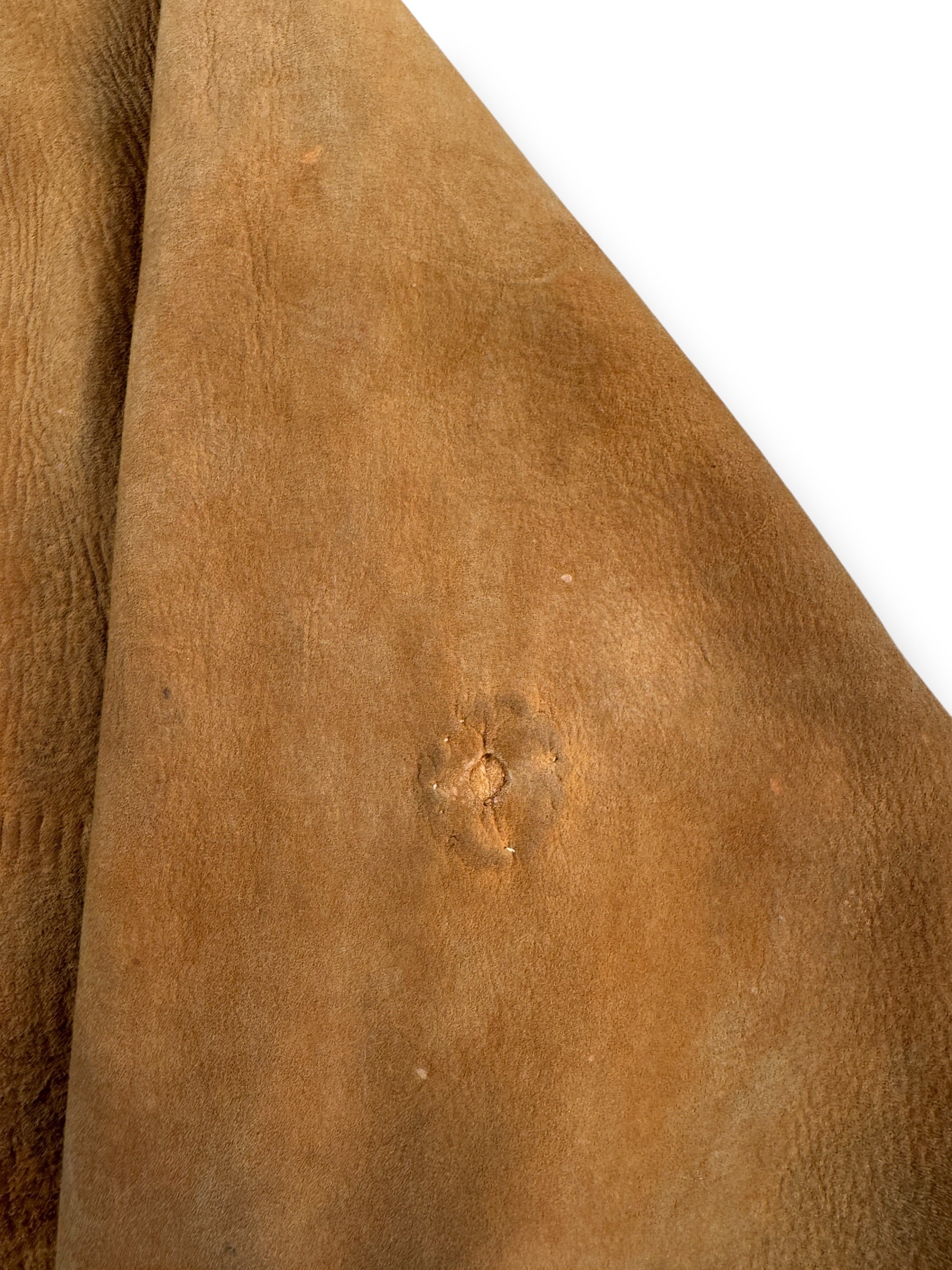 Repair on Vintage Handmade Suede Coat SZ M - AS IS