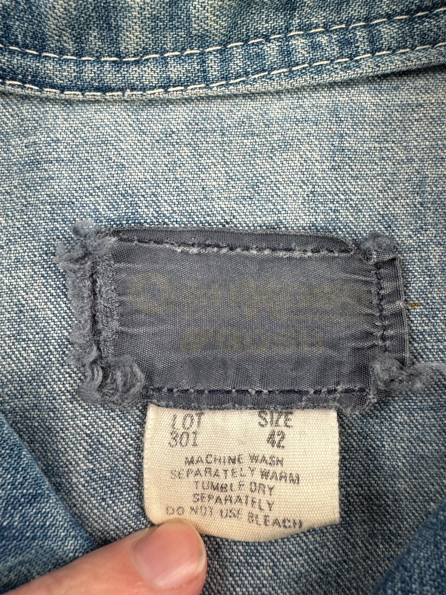 Tag on Vintage Osh Kosh Denim Chore Coat SZ 42
