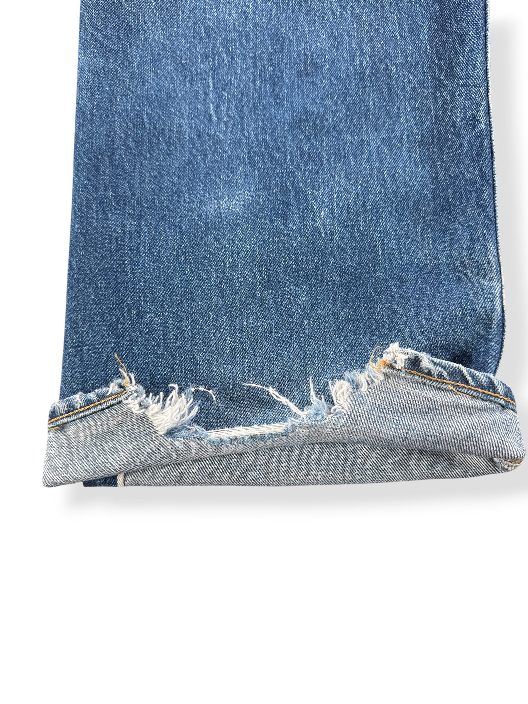 Heel on Vintage LVC Selvedge 501 Jeans W39