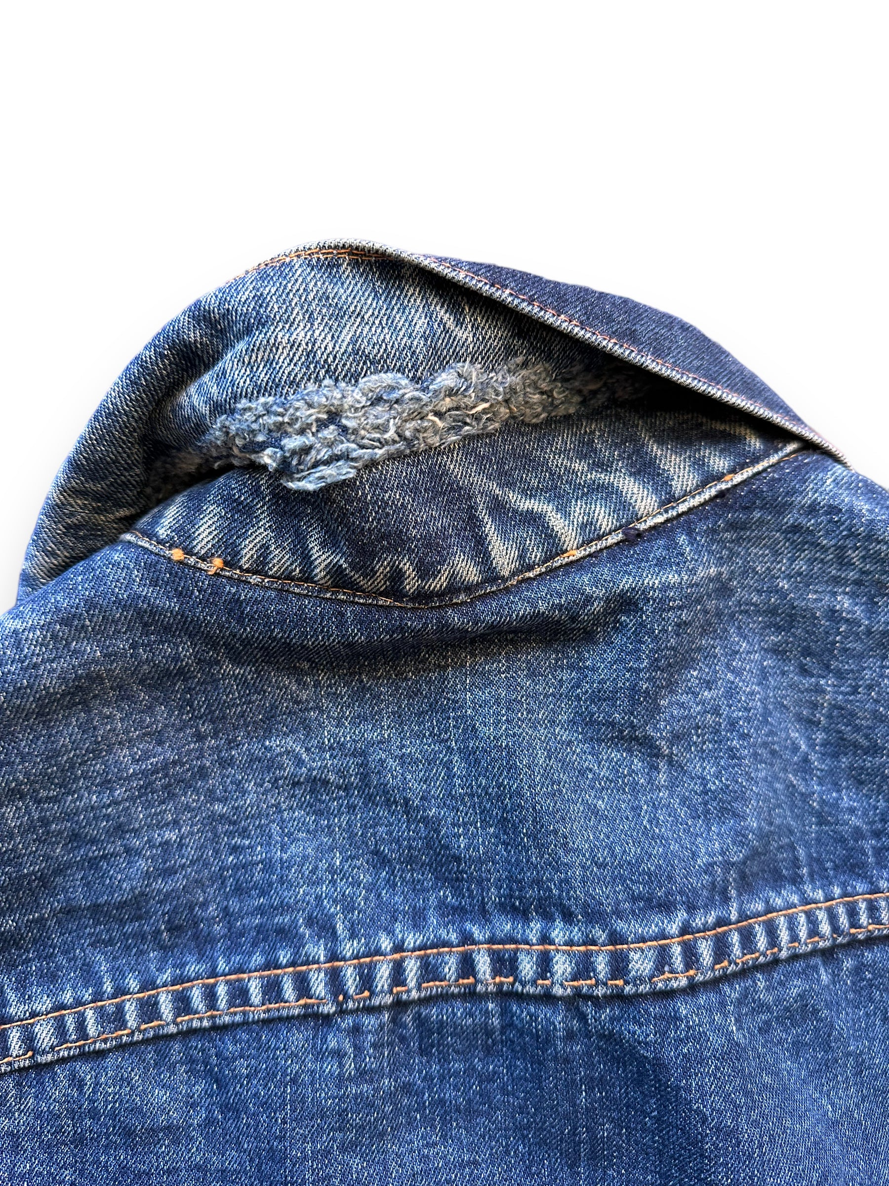 Vintage Levi's Big E Blanket Lined 70505 Denim Jacket SZ 40 