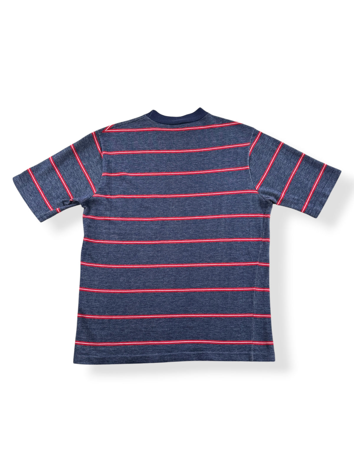 Back of Vintage 50s Striped Pocket Tee SZ M
