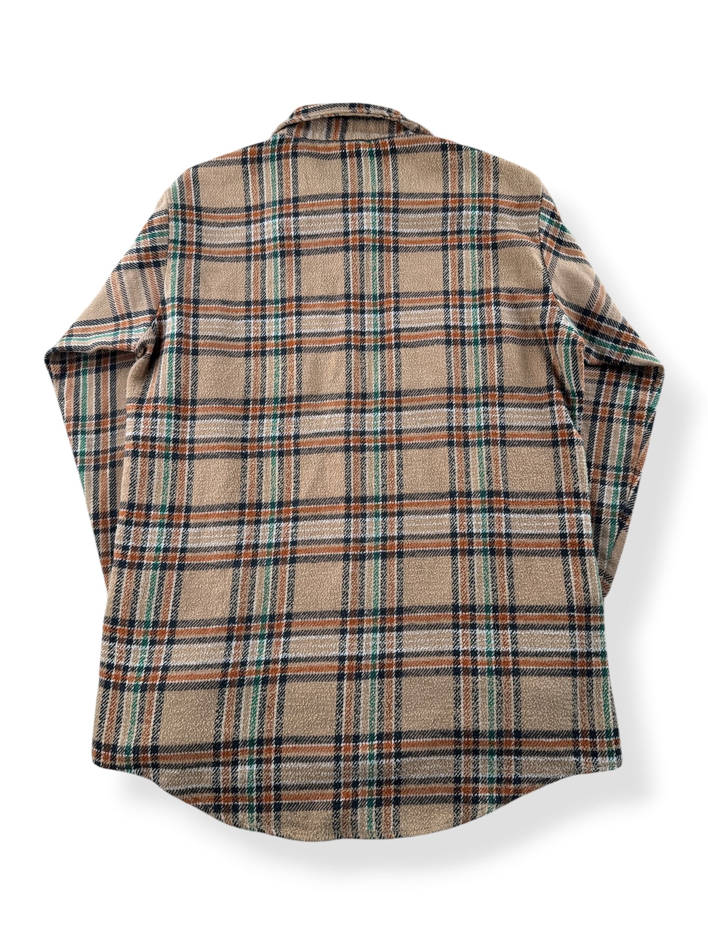 Back of Vintage 70's Big Mac Flannel SZ M Tall
