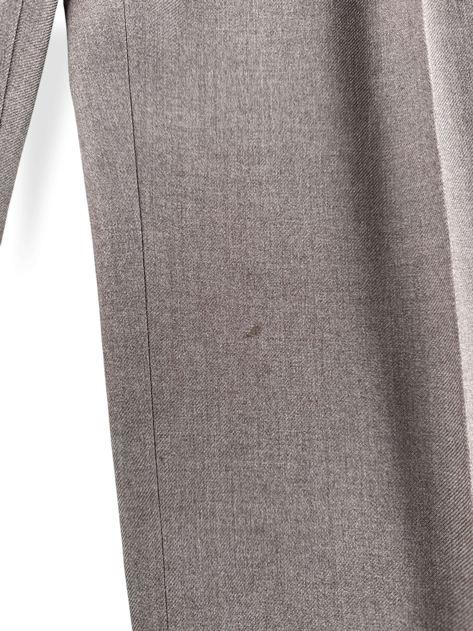 Stain on Vintage 40s/50s Drop Loop Gabardine Trousers W32