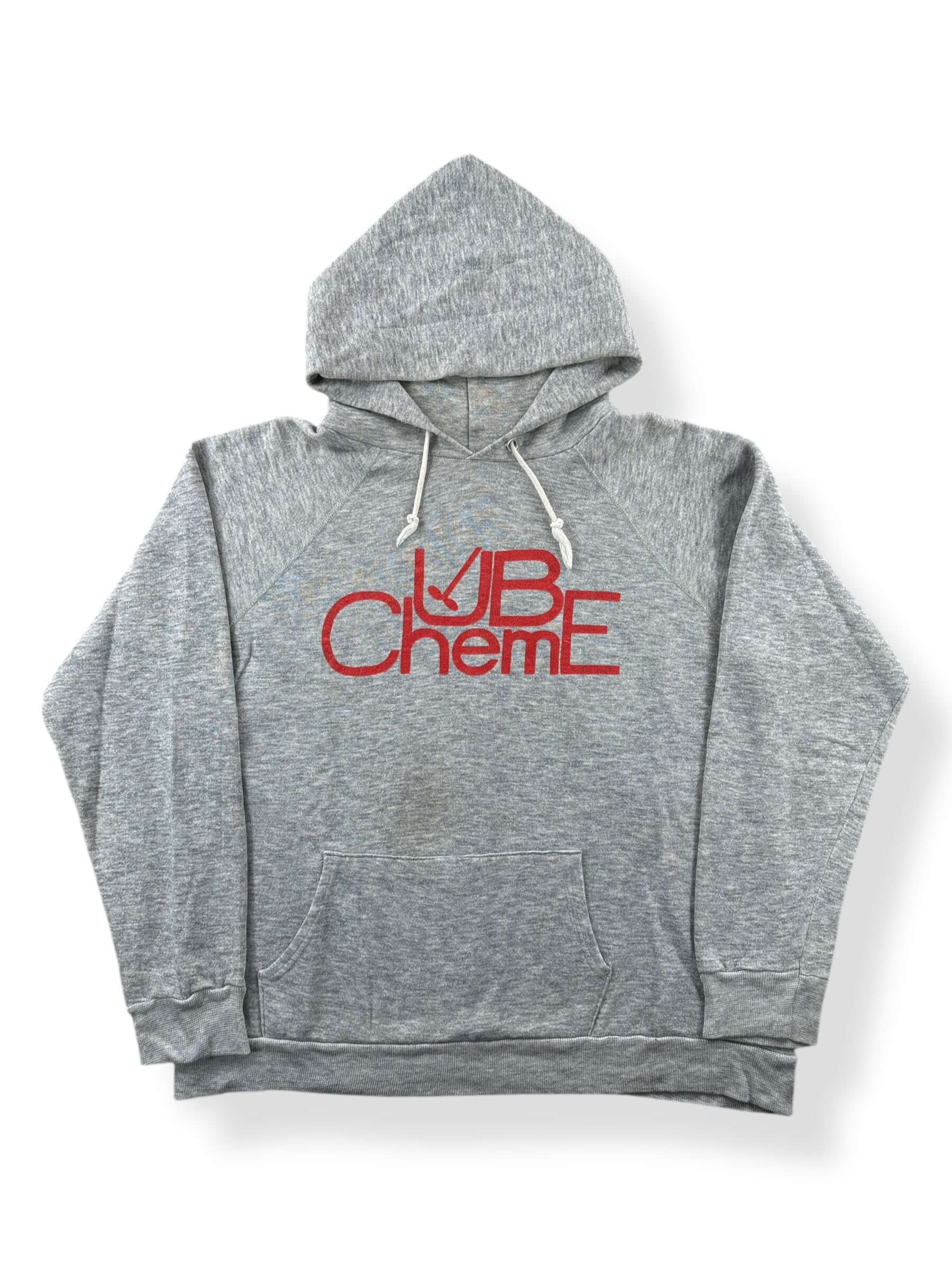 Front of Vintage UB Cheme Champion Hoodie SZ L