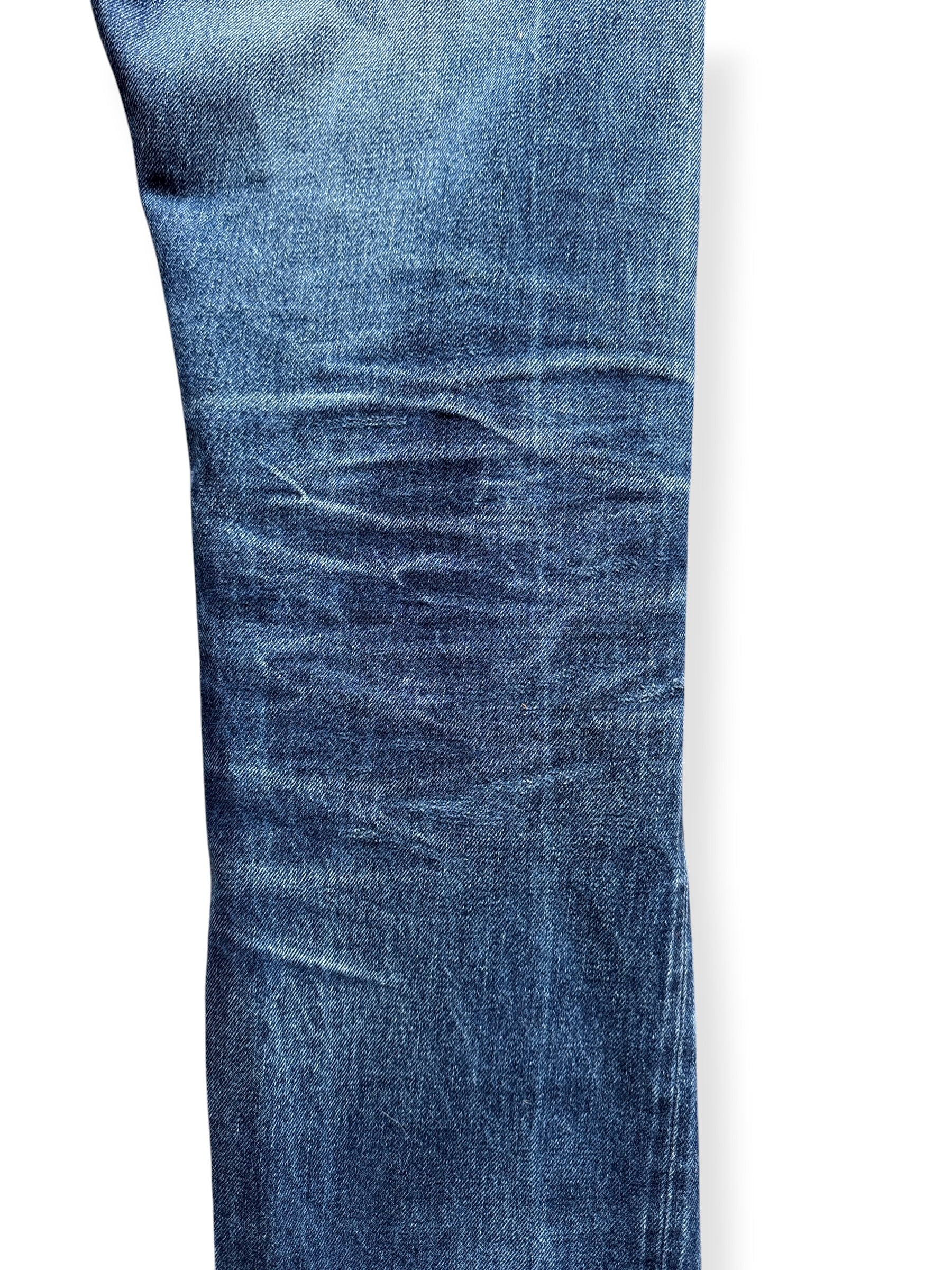 Whiskering and fade on back legs of Levi's LVC 501ZXX Jeans W32