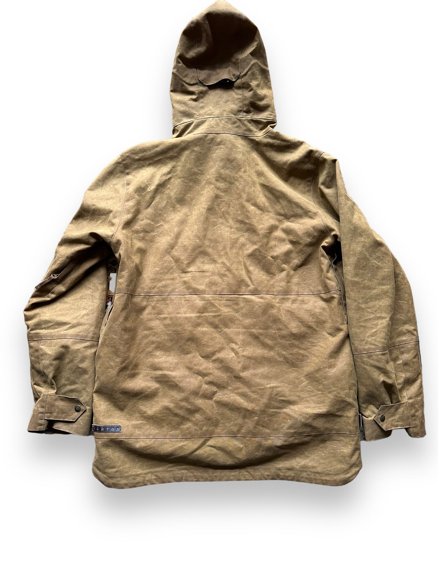 Rear View of Filson X Burton Sentry Snowboarding Jacket SZ L |  Barn Owl Vintage Goods | Filson Workwear Seattle