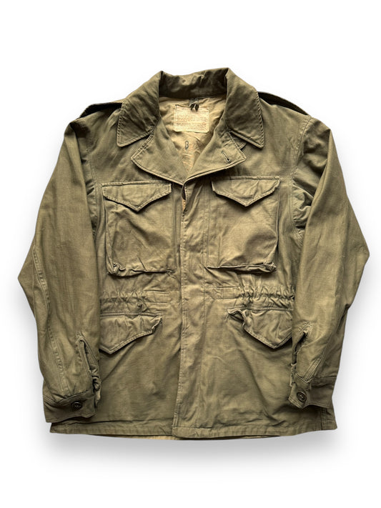 front of Vintage WWII Era M-1943 Field Jacket SZ M