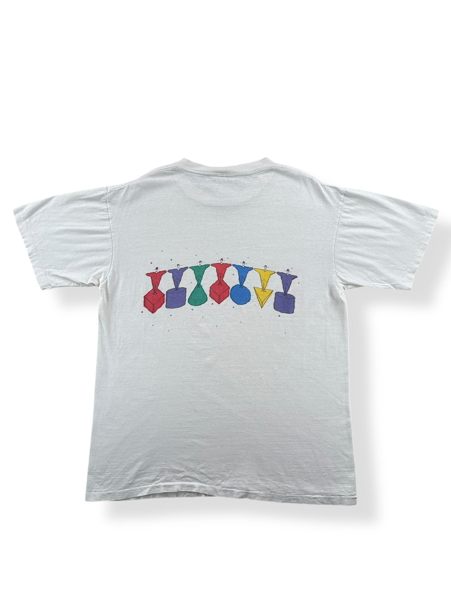 Back of Vintage Interop Graphic Tee SZ L