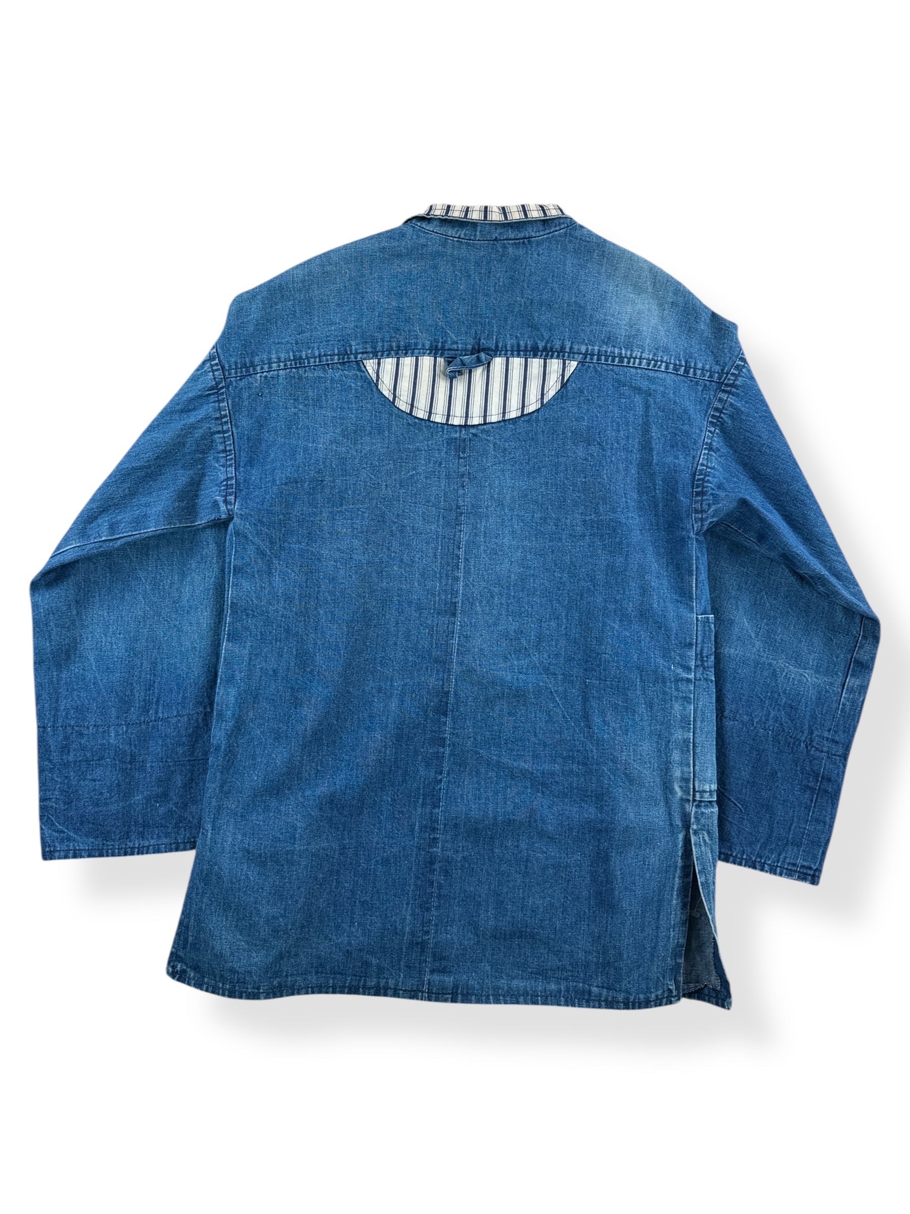 Back of Vintage Wallis Indigo Denim Jacket SZ 8