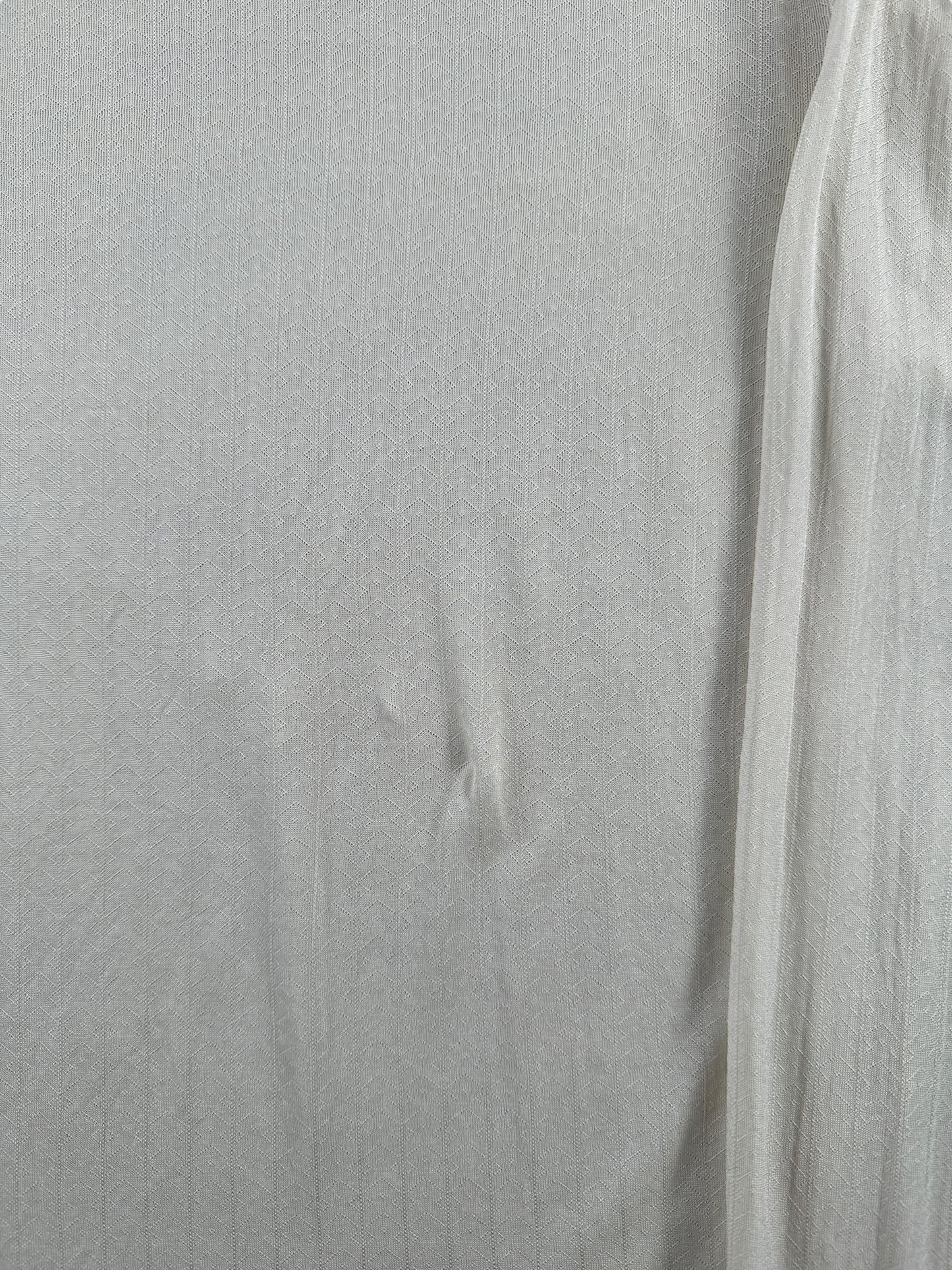 Stretched Fabric on 80s REI Silk Thermal SZ M