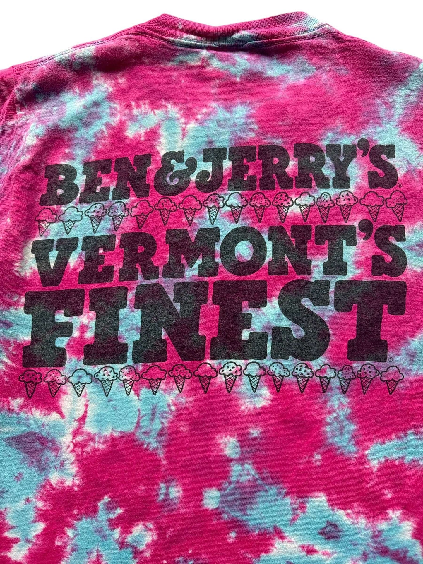 Vintage Cherry Garcia Tie-Dye Tee SZ S