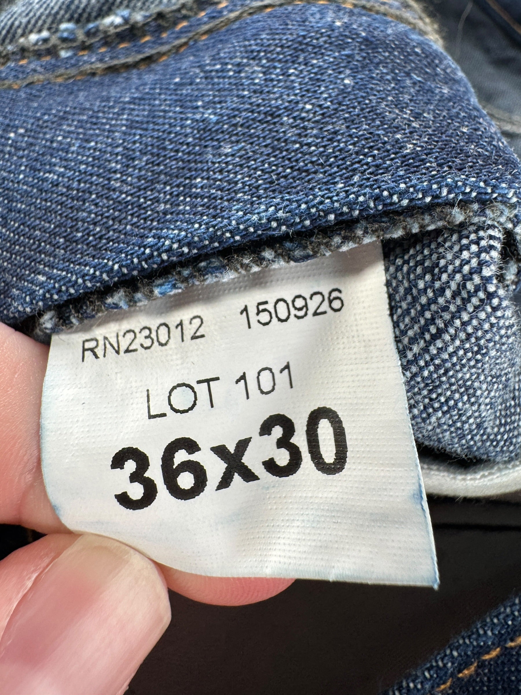 Tag on Vintage Roundhouse Denim Carpenter Jeans W36