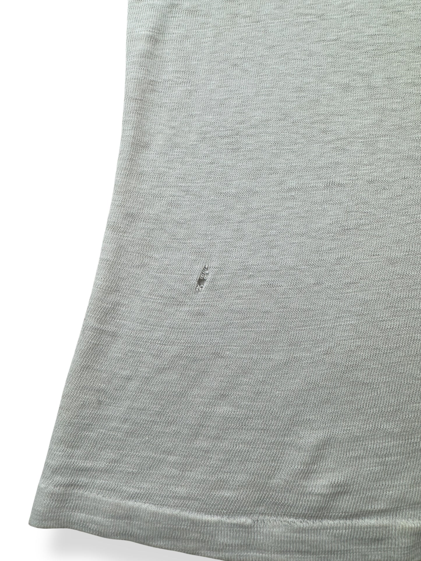 Hole on Vintage 60s Era Russell Southern St Phillip Phys Ed Tee SZ S