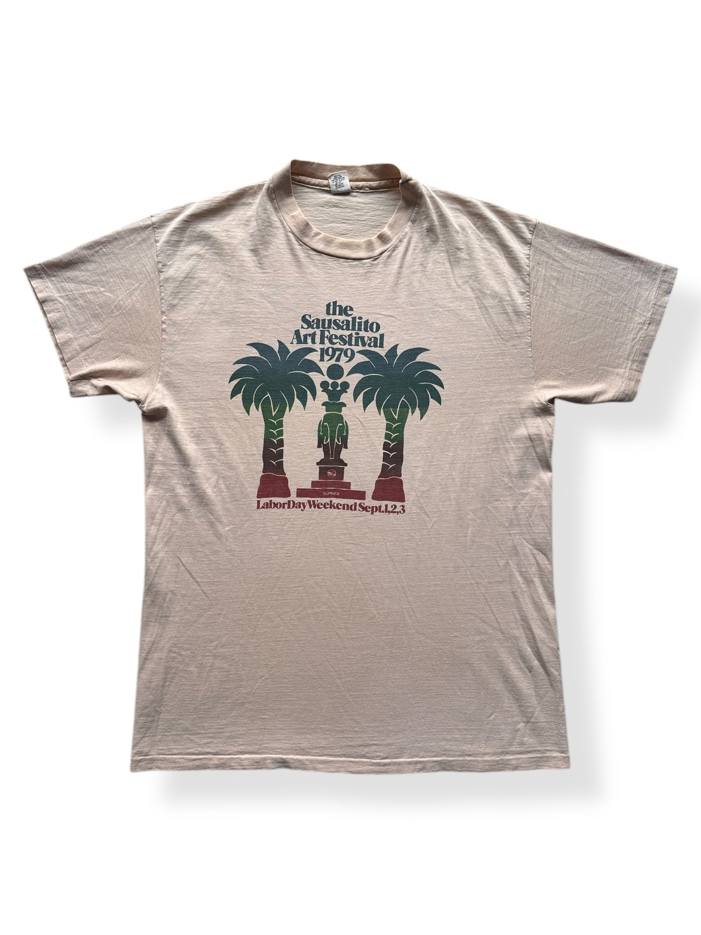 Front of Vintage 1979 Sausalito Art Festival Tee SZ L