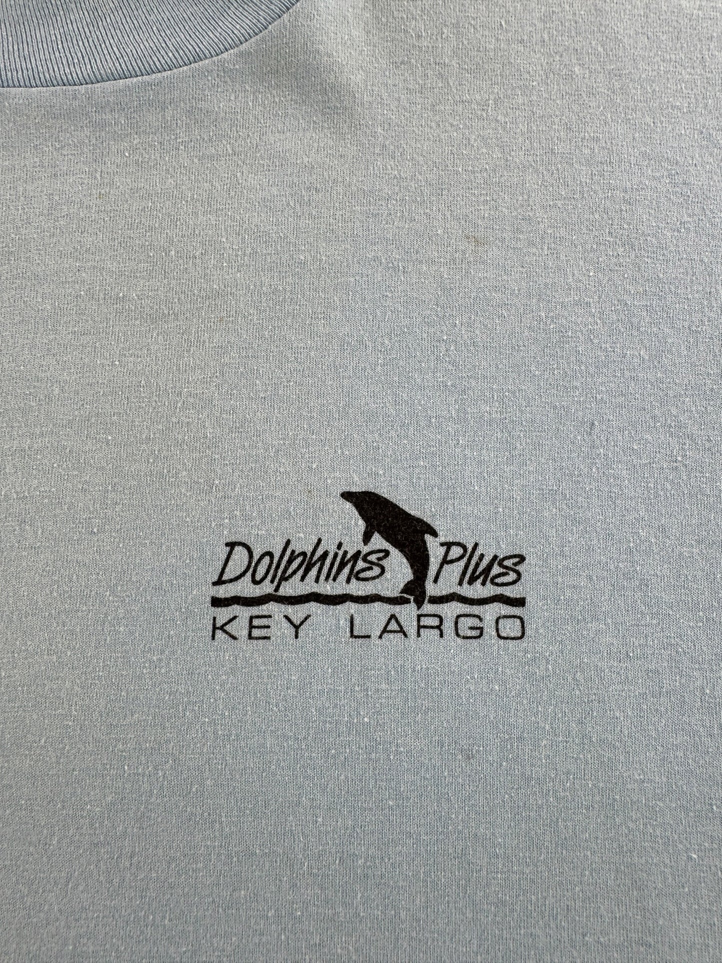 Vintage Dolphins Plus Key Largo Tee SZ XL
