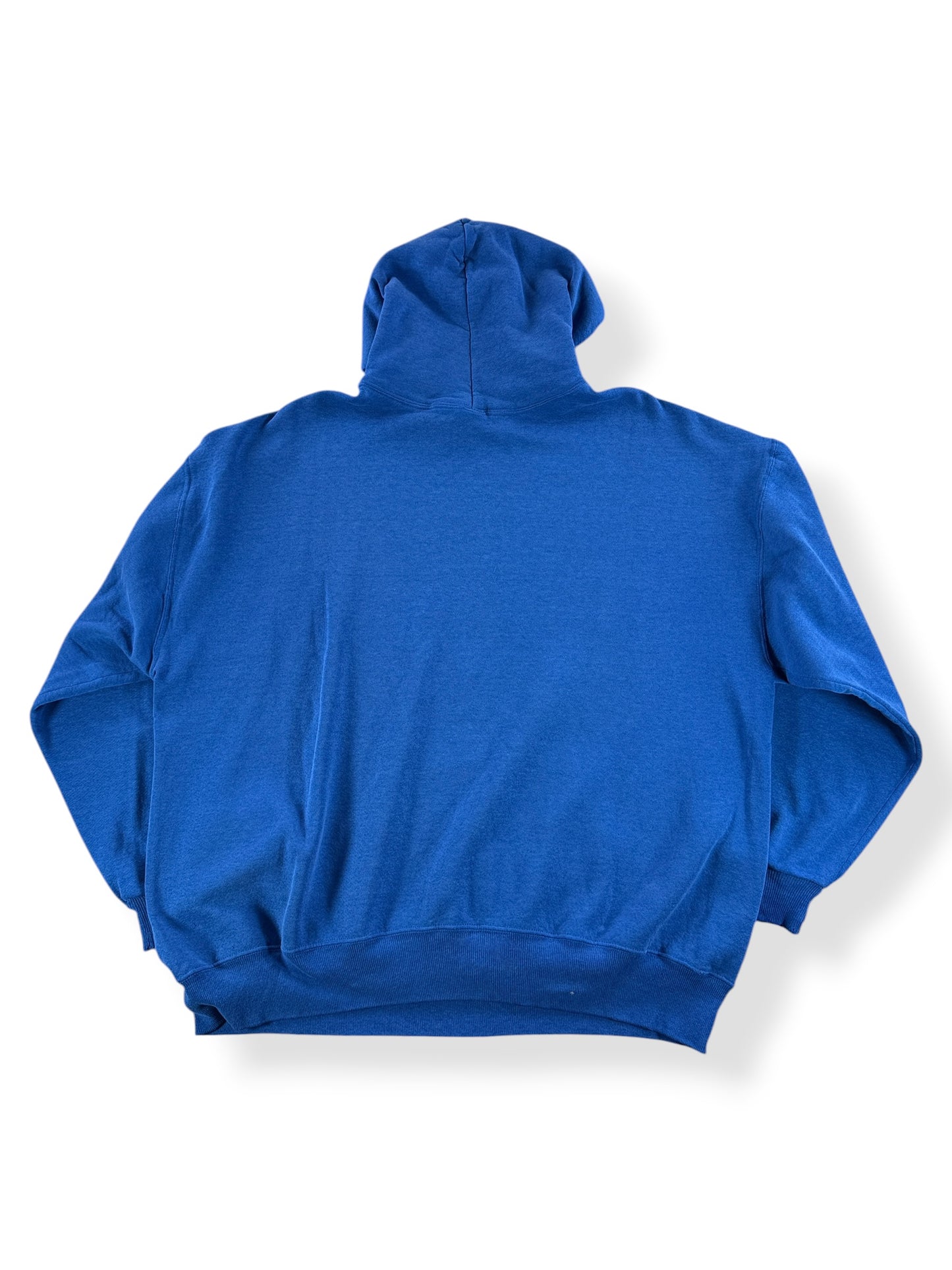 Back of Vintage Distressed Turlock High Hoodie SZ XXL