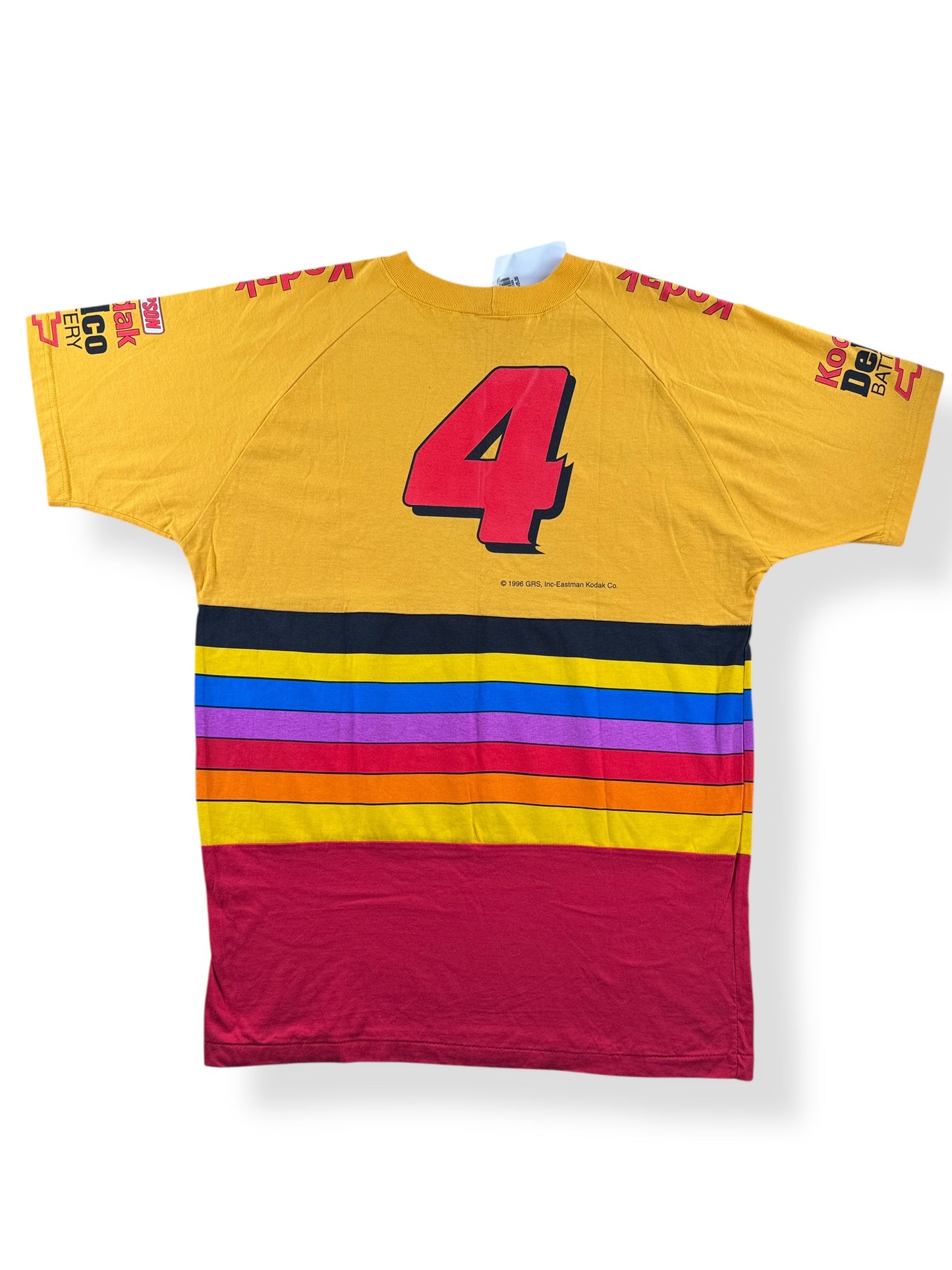 Back of Vintage NOS Kodak Film Racing Tee SZ L (Fits XL)