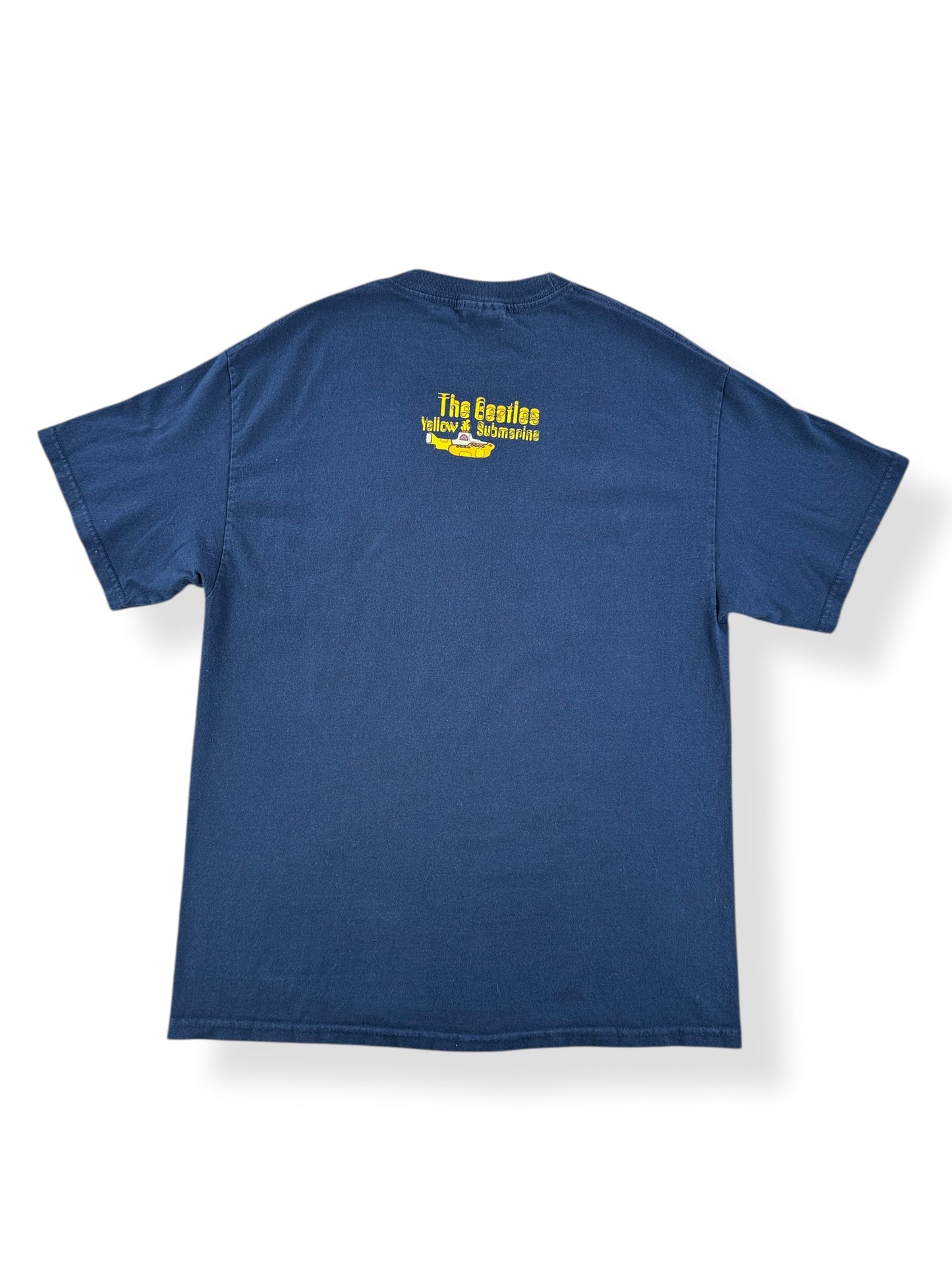 Back of Vintage Beatles Yellow Submarine Tee SZ L (Fits M)