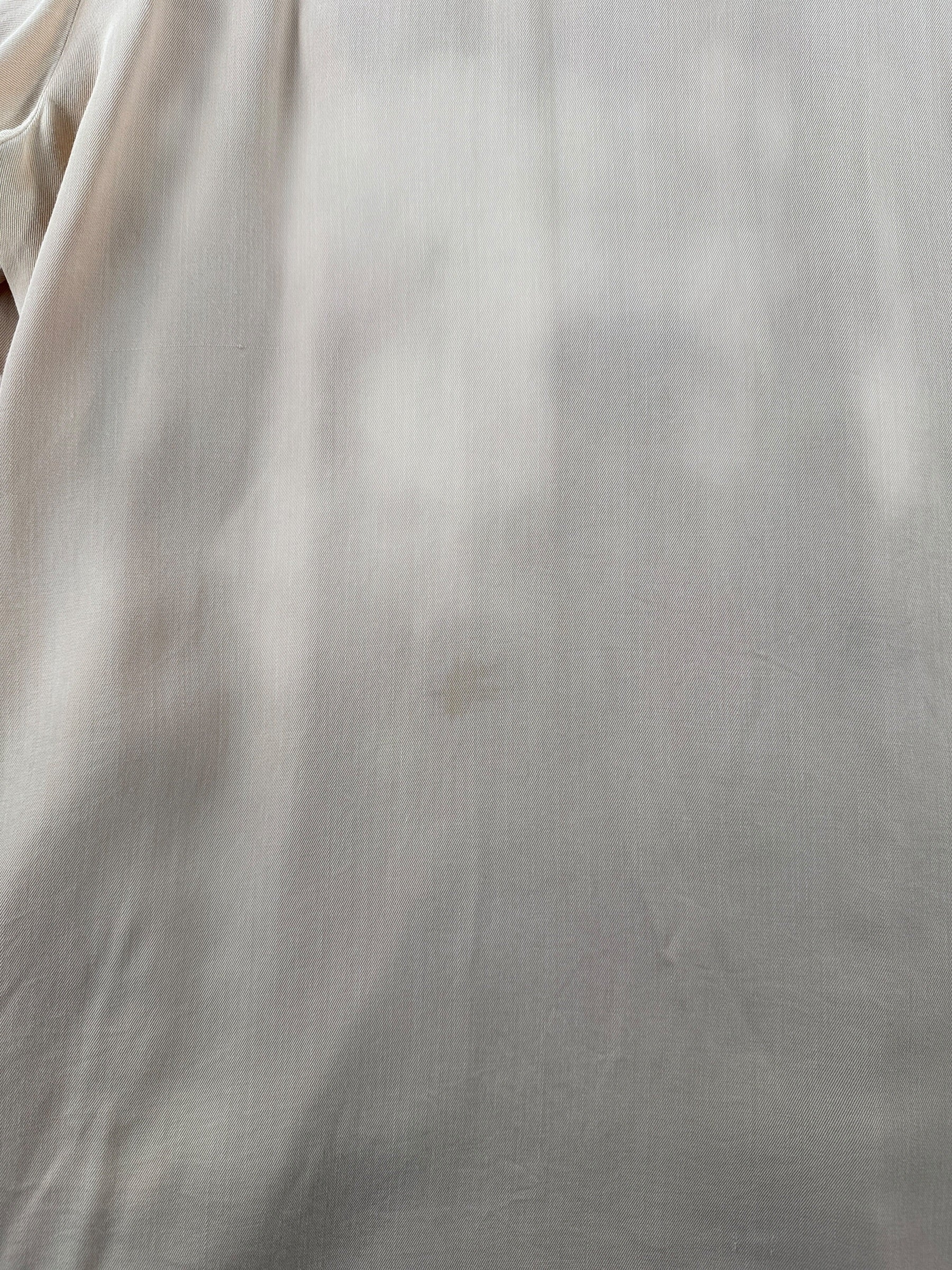 Stain on Vintage California Ranchwear Rayon Gabardine Embroidered Pearl Snap SZ XL