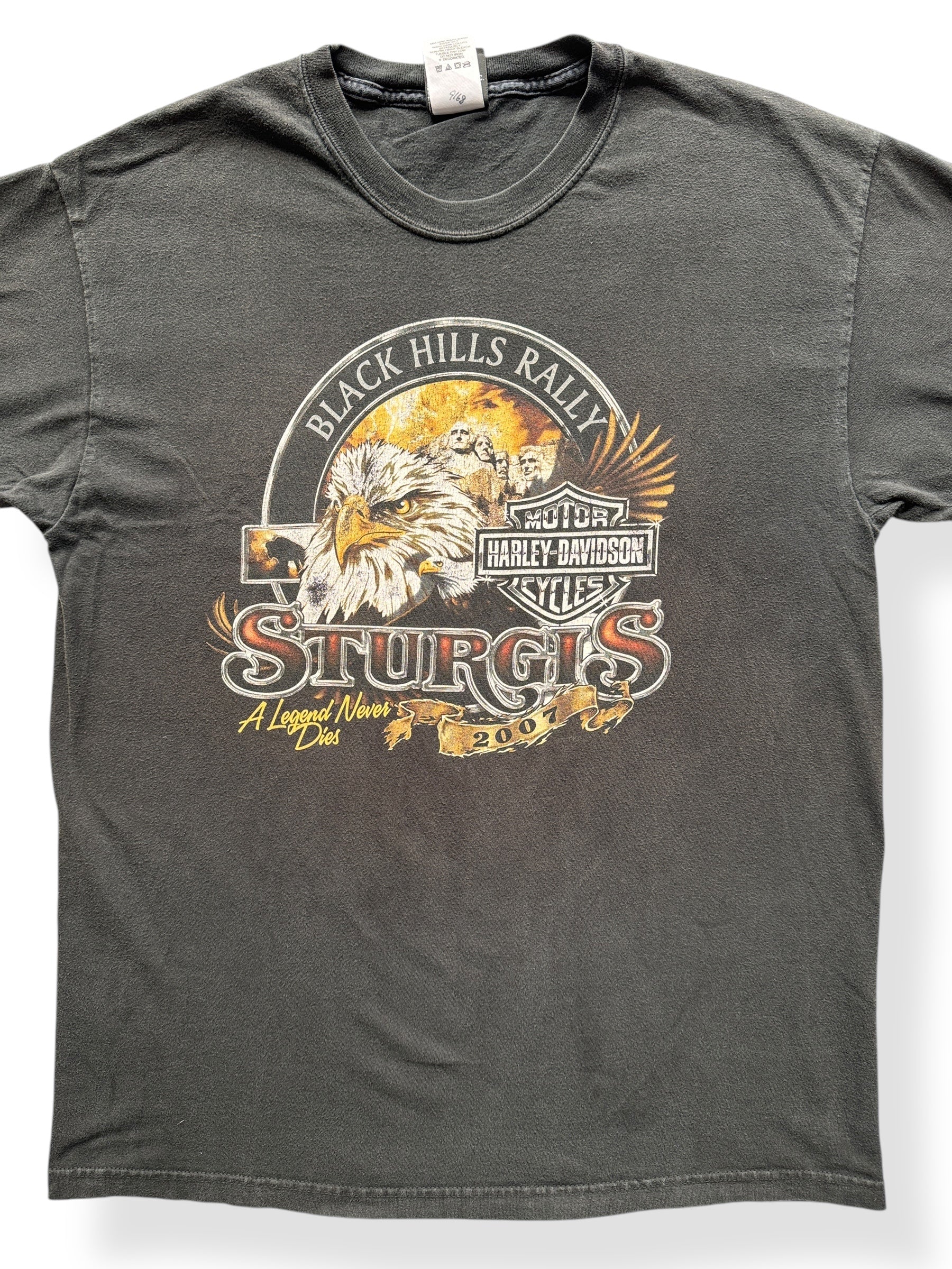 Front of Sturgis Rally Harley Davidson Tee SZ L