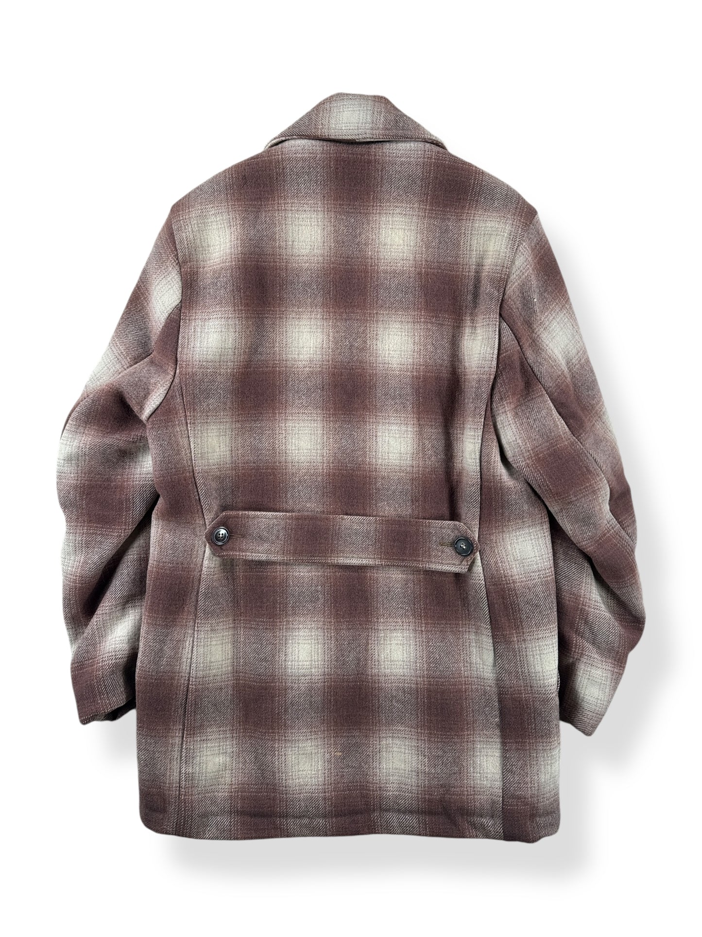 Back of Vintage Merrill Mac-Jac Belted Back Jacket SZ S