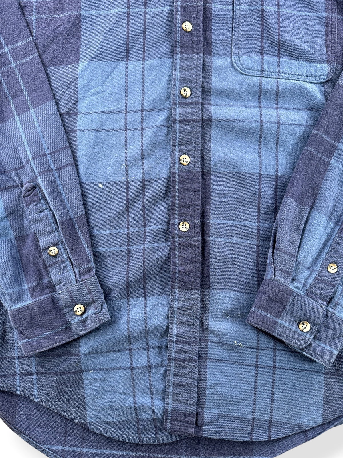 Paint on front of Vintage 90s Eddie Bauer Flannel SZ XL