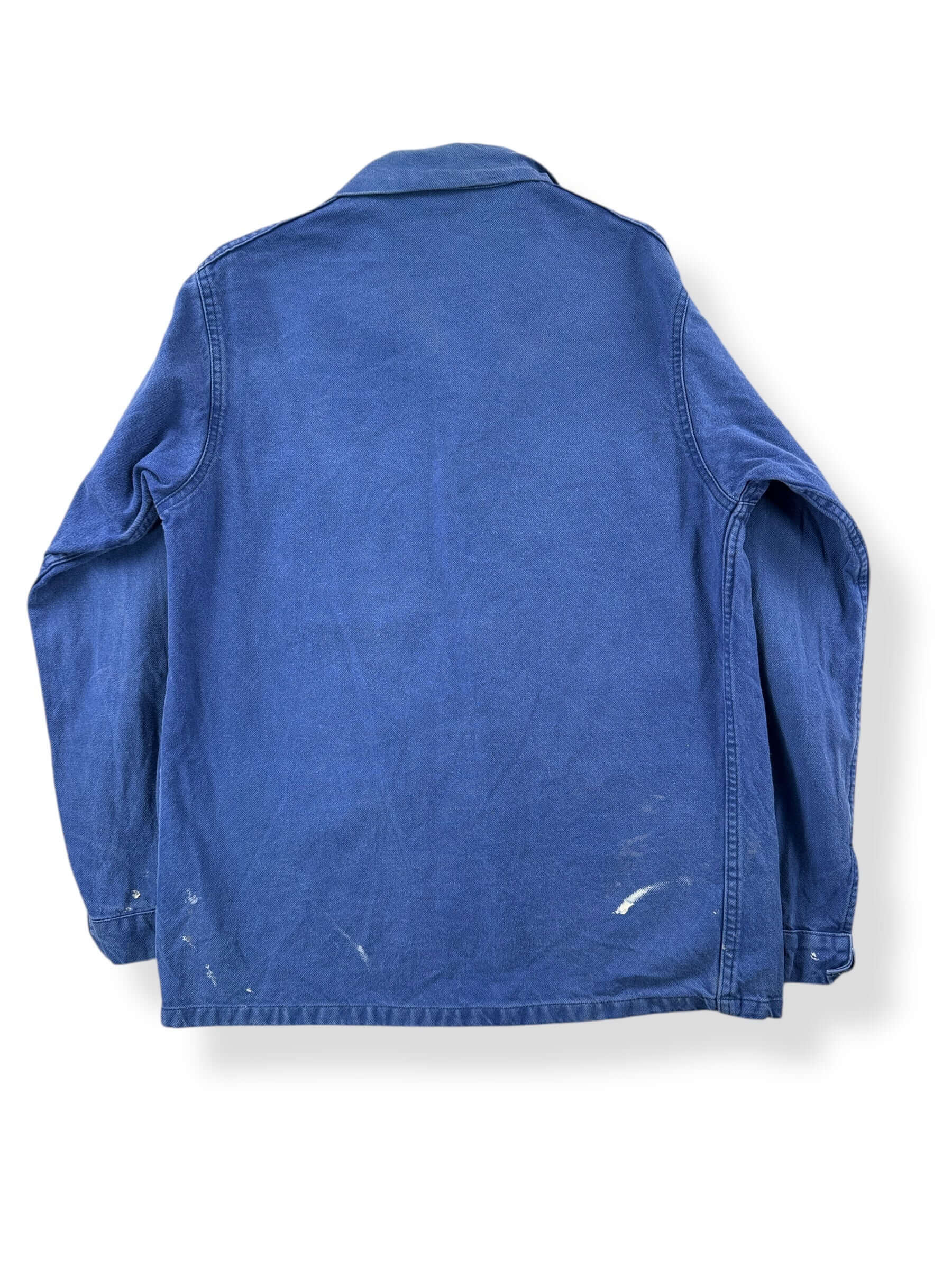 Back of Vintage Painters French Chore Coat SZ M