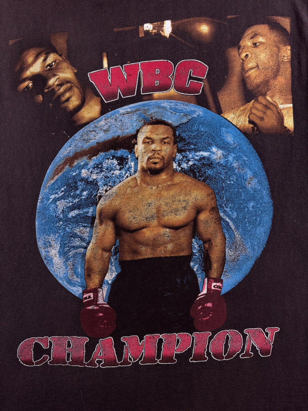 Back graphic on Vintage Mike Tyson WBC Champion '95 Tee SZ XL