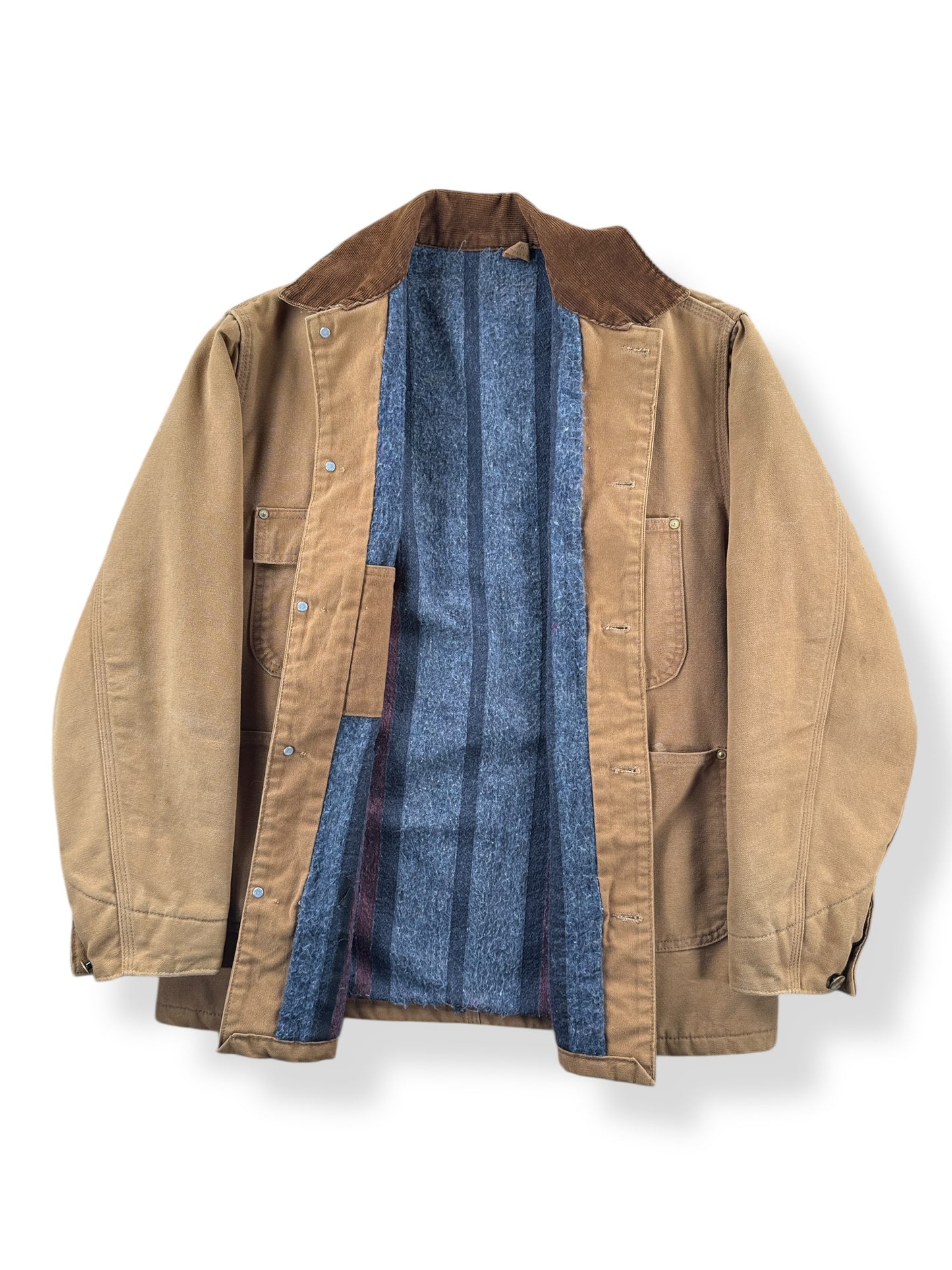 Inside of Vintage Carhartt Chore Coat SZ L