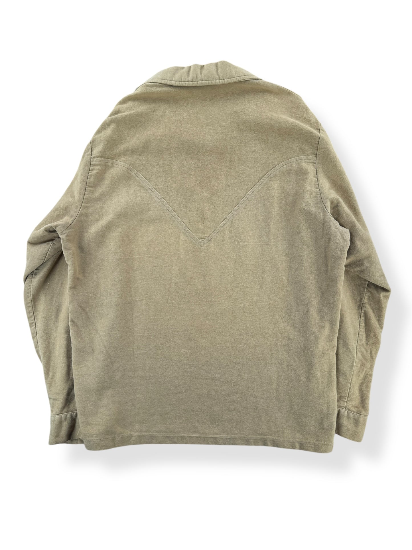 Back of Vintage 50s Peters Whaler Shirt SZ M