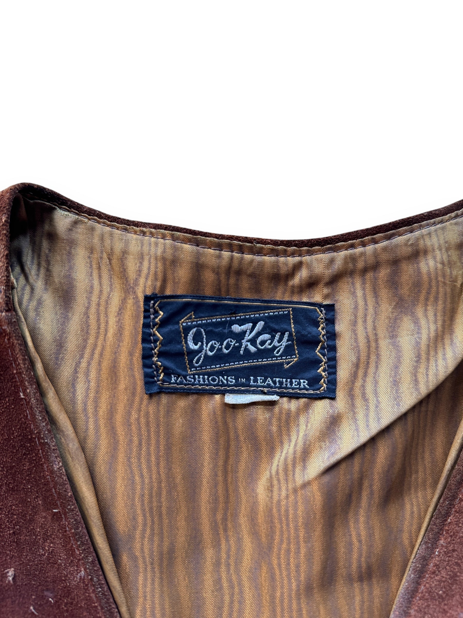 Vintage Suede Leather Western Vest SZ 42 – The Barn Owl